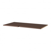 UTRUSTA Shelf for corner base cabinet, wood effect brown - 302.656.21