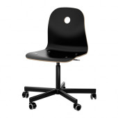 VÅGSBERG /
SPORREN Swivel chair, black - 290.066.95