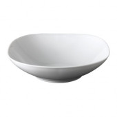 VÄRDERA Deep plate/bowl, white - 902.773.48