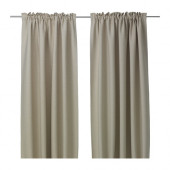 VILBORG Curtains, 1 pair, beige
$49.99 - 002.975.53
